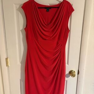 Ralph Lauren Vibrant Red Dress